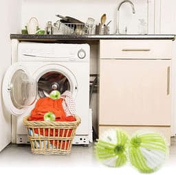 Allecto Plus - Dierenhaarverwijderaar voor wasmachine 12 stuks - Herbruikbare pluisballen haarvanger - Effectief tegen pluis en dierenhaar — thumbnail 5