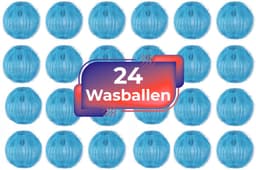 Maxenza Wasballen voor wasmachine - 24 stuks - Anti-pluis - Wasbollen - Anti haar - Ook geschikt voor dierenharen — thumbnail 1