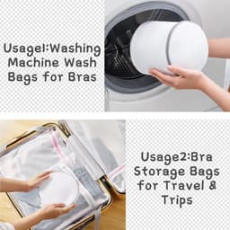 Waszakken Bescherming 3-delig - Voor BH, Ondergoed & Delicate Kleding - Vormbehoud Netzakken — thumbnail 3