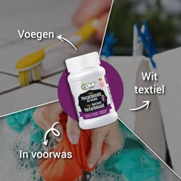 Epur Natrium Percarbonaat — Vlekverwijderaar & Witmaker voor Textiel — Zonder Chloor & Fosfaat — Ecocert — 400g — thumbnail 2