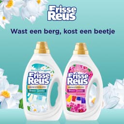 Frisse Reus Gel Lotus - Vloeibaar Wasmiddel – Witte Was – Grootverpakking - 100 Wasbeurten — thumbnail 4