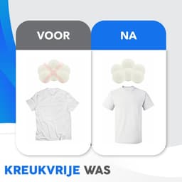 Drogerballen - droogballen - wasdrogerballen - wasdroger ballen - wasbol - wasbollen - wasballen - doseerballen - energiebesparende producten - energiebesparend - duurzaam cadeau - RWS wol - zero waste - wasverzachter - 6 stuks — thumbnail 4
