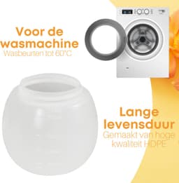 Doseerbol 5 stuks - Wasbol - Wasbollen voor wasmiddel - Doseerdop - wasbolletjes voor wasmachine - wasbal - wasmiddel bol - doseerbol wasmiddel vloeibaar — thumbnail 3