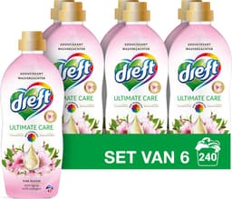 Dreft Wasverzachter - Pink Bloom - 6 x 40 wasbeurten — thumbnail 2