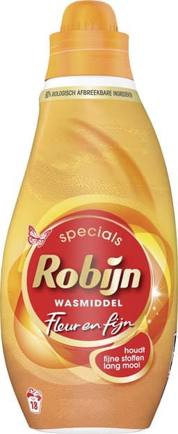 Robijn Specials Fleur & Fijn Vloeibaar Wasmiddel 18 wasbeurten — thumbnail 2