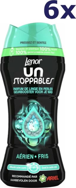 Lenor Geurbooster Fris - Geurparels - 6x16 Wasbeurten - Voordeelverpakking — thumbnail 5