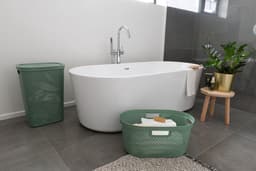 Curver - Infinity Recycled Dots - Wasmand - 40L - Groen — thumbnail 3