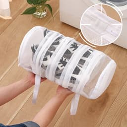 Colorful Sun® Waszak - Wasnet voor Schoenen - Medium - 1 st - 28x24.5x8 cm - Schoen Wassen - Speciale Zorg Waszak Huishouden - Netje Anti-Vervorming - Multifunctionele waszakje voor lingerie wasnet - sneaker cleaner waszakken voor wasgoed waszakken — thumbnail 2