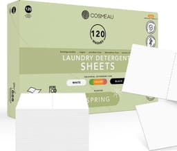 Cosmeau G6 Wasmiddel Wasstrips 100 5-Enzymen Wasbeurten Lentefris - Wasvellen - Wasmiddeldoekjes - Detergent Sheets - Bamboozy — thumbnail 1