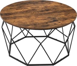 Salontafel met Industrieel Ontwerp voor de Woonkamer — thumbnail 1
