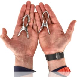 Wasknijpers RVS 4-Stuks – Metalen Wasknijper Groot – Roestvrijstalen Papierklem en Foto Clip – Sterke Handdoek Knijpers voor Kleding, Waslijn, Wasrek en Kantoor — thumbnail 4