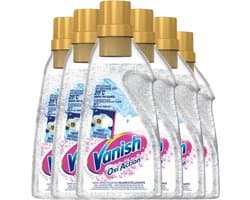 Vanish Oxi Action - Vlekkenverwijderaar Gel - Voor Gekleurde Was - 30 Wasbeurten - Voordeelverpakking - 6 stuks