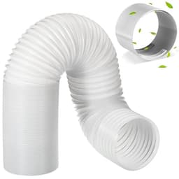 Flexibele Afvoerslang met Adapter - 150 mm x 1,5 m voor Airconditioning, Wasdroger en Afzuigkap — thumbnail 1