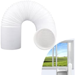 Mobiele airconditionerslang - Airconditionerslang in PP-materiaal, diameter 15 cm met 2 m lengte, universele slangsetA — thumbnail 1