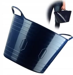 KADAX Flexibele mand universele wasbak 26L marineblauw — thumbnail 1