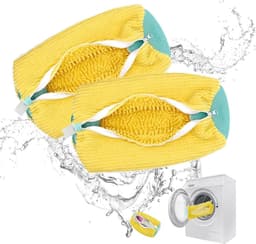Allecto plus - Set van 2 waszakken voor schoenen, wasmachinebestendig, herbruikbaar - Voor wasmachine reiniging en organisatie — thumbnail 1