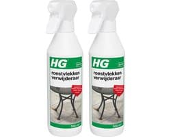 HG Roestvlekken Verwijderaar - Roestvlekverwijderaar - 500ml - Veilig in Gebruik - 2 stuks!