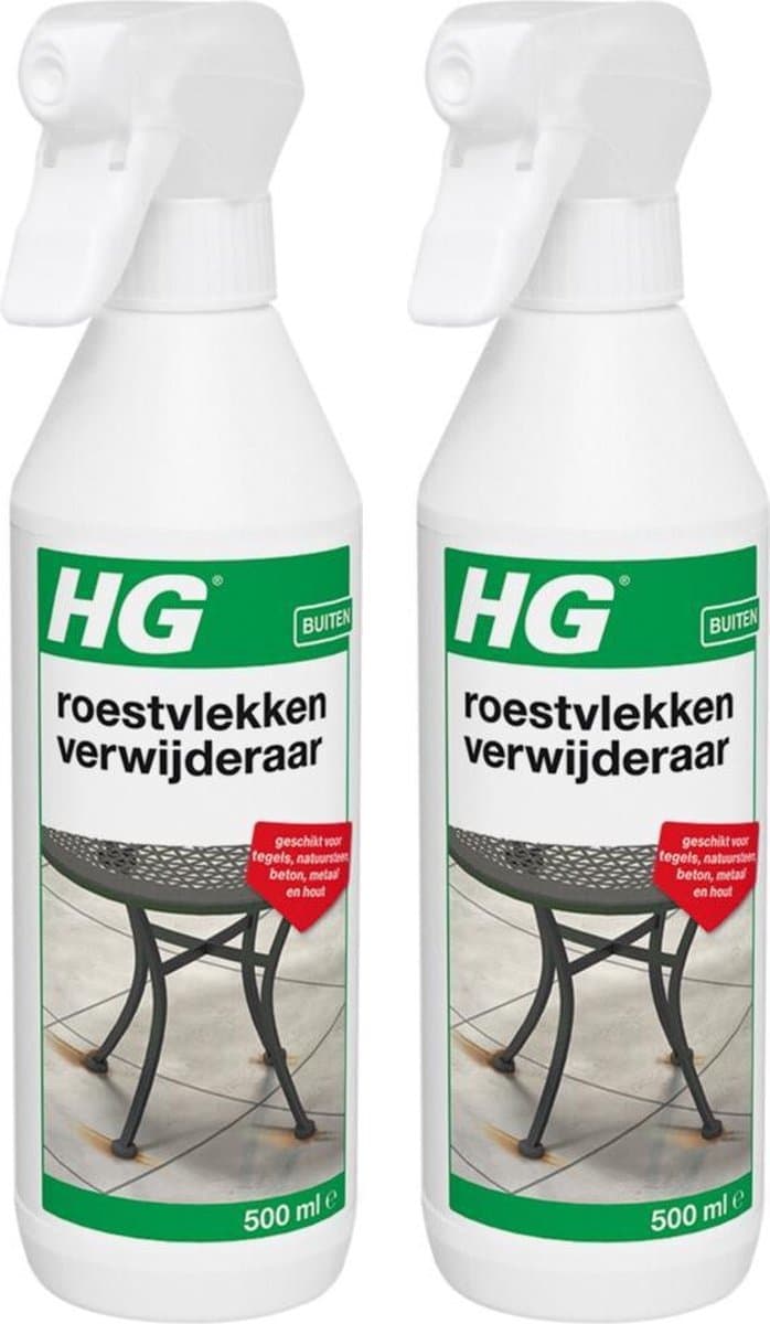 HG Roestvlekken Verwijderaar - Roestvlekverwijderaar - 500ml - Veilig in Gebruik - 2 stuks! — afbeelding 1