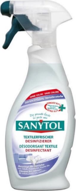 Sanytol Desinfecterende textielverfrisser Antibacterieel - 4 x 500 ml — thumbnail 1