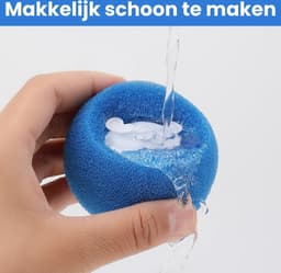 Boncy® Drogerballen 5 stuks - Droger Ballen Haarverwijderaar voor Wasdrogers & Wasmachine - Haarvanger Wasbollen - Anti Haar Droogballen - Wasdrogerballen - Wasballen Pluizenverwijderaar Huisdieren Wasmachine Pluis Wasbol — thumbnail 5