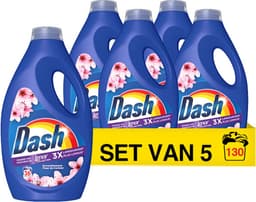 Dash Liquid wasmiddel 5x 26wasbeurten - 5x 1.170ml Gemberlelie & Guave — thumbnail 1