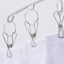 JGS ® Roestvrijstalen Kledinghangers Met Clips Voor Multifunctioneel Gebruik — thumbnail 3