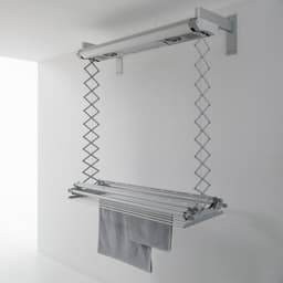 Foxydry Air 122 cm electrisch plafonddroogrek wandmontage - 122 X 57 X 30 cm — thumbnail 1