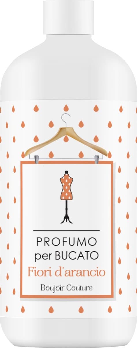 Boujoir Couture wasparfum Fiori d'Arancio 500ml Frisse was – Heerlijke geur – Textielverfrisser – Wasverzachter — afbeelding 1