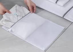 Waszakken - 40x30 - Set van 2 stuks - Wasnet - Met Rits - Wasnetje Wasmachine - Wasgoed - Waszakje — thumbnail 3