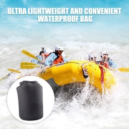 tas, waterdicht, taft, waterdichte tas, voor watersport, boten en navigatie, ideaal voor strand en wandelen, Zwart, 40L FR, Sinicism — thumbnail 4