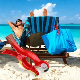 Wasknijpers Grote Handdoekklemmen Winddichte Kunststof Clips voor Strandhanddoeken Badhanddoeken Beddengoed en Dikke Kleding — thumbnail 4