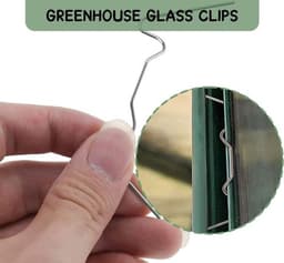 Kasclips Set van 50 - Robuuste Bevestigingsclips - Voor Serrebedekking - Antislip Grip - Weerbestendig - Ideaal voor Tuinbouw - Kasbevestigingsclips — thumbnail 5