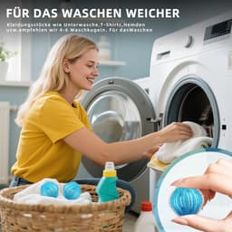 Solidchoice - 12 Herbruikbare Wasballen voor Effectieve Dierenharen Verwijdering — thumbnail 5