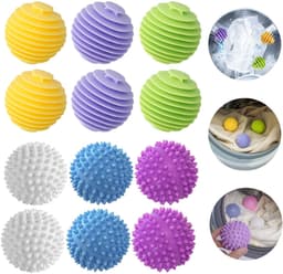 Solidchoice - 12 Stuks Herbruikbare Droogballen voor Wasmachine — thumbnail 1