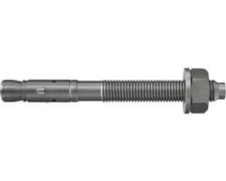 Borganker Plus - Zware Lasten Bevestigen - Stalen Constructies - Hoge Draagkracht - 50 Stuks - Zilver