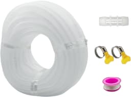 Airco Afvoerslang Verlengset - Condensafvoer Slang - Water Afvoeren - Lekvrije Prestaties - 200 cm - Grijs — thumbnail 1