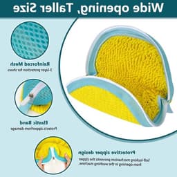 Set van 2 Waszakken voor Schoenen, Herbruikbare Waszakken voor de Wasmachine, Ideaal voor Organisatie en Reizen — thumbnail 3