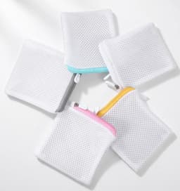 5 stuks wasnetjes, klein, met ritssluiting, netwaszak voor fijne was, ondergoed, sokken en reisopslag (14 x 12 cm) — thumbnail 2