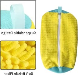 Herbruikbare Waszak voor Schoenen - 4 Stuks, Geschikt voor Wasmachine en Droger, 360° Bescherming voor Sneakers en Sportschoenen, Ideaal voor Canvas en Sportieve Schoenen — thumbnail 5