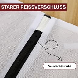 Waszakken 60x90 cm | Herbruikbare Wasnetten voor Wasmachine | 100% Polyester | Ideaal voor Beddengoed, Lakens, Gordijnen en Grote Kledingstukken | Ademend en Stevig — thumbnail 5