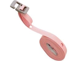 Draagbare Waslijn - Kledingdrooglijn - Buiten Drogen - 34 Haakjesgaten - 3.5 Meter - Roze