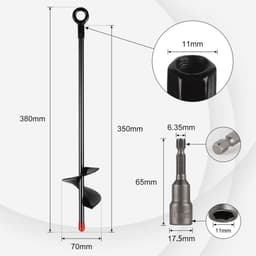 Dailygoods - Grondanker Set van 8 - Trampoline Bevestiging met Spiraalboor — thumbnail 3