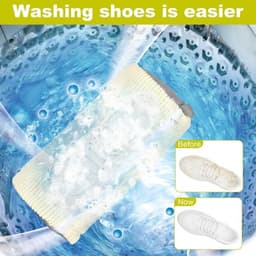 Schoenwaszak, wasmachine, 2 stuks schoenen waszak, schoenwaszak, schoenenwaszak, schoenborstel waszak, waszak voor wasmachine — thumbnail 5