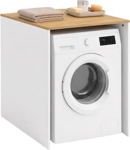 Wasmaschine kast - 88 x 68 x 60 cm- ombouw - wit-natuur — thumbnail 1