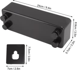 Dailygoods - Intrekbare Waslijn voor Wandmontage met Roestvrij Staal — thumbnail 3