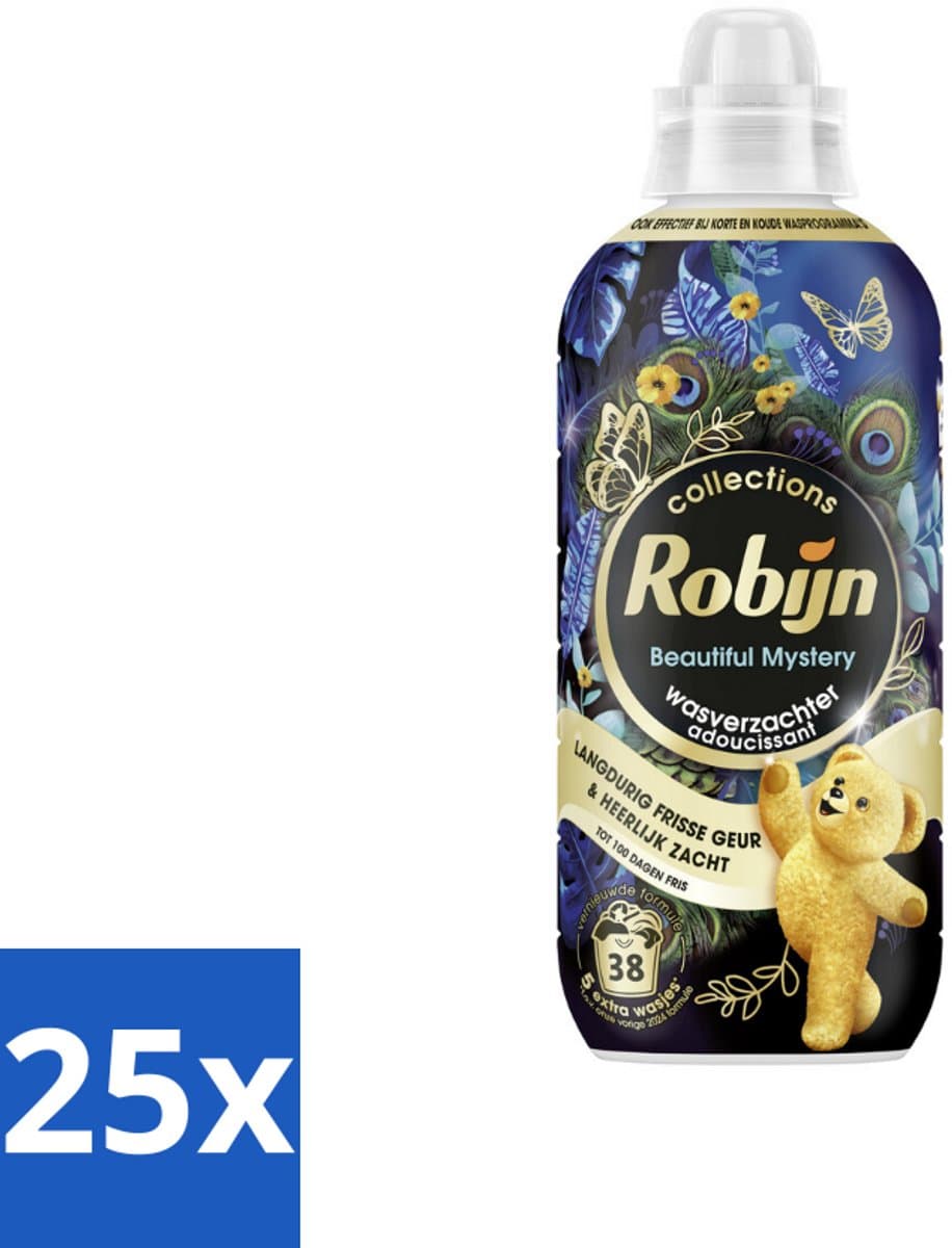 25 x Robijn – Wasverzachter – Beautiful Mystery – 765 ml - Koffiezetapparaat — afbeelding 1