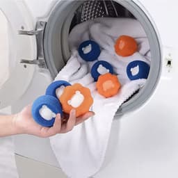 Haarvanger Wasmachine - Huisdier Haarverwijderaar - Wasballen - Pluizenvanger - Herbruikbaar 2 stuks — thumbnail 2