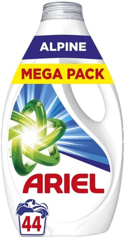 5 x Ariel – Vloeibaar Wasmiddel – Alpine – 1980 ml – 44 wasbeurten - Vloeibaar Wasmiddel - Vlekverwijdering - Koud Wassen - Ariel Alpine - Wasmiddel 1980 Ml — thumbnail 2