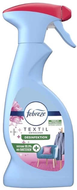 15 x Febreze – Textielspray – Roze Anjers – 375 ml - Voordeelverpakking - 15 stuks — thumbnail 2