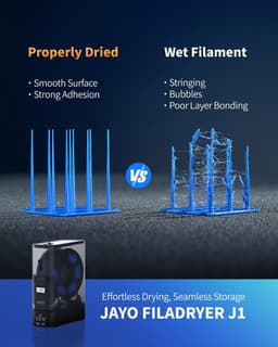 Filament Dryer - Droogkast Filament - 3D Printen Verbeteren - Splitsbaar en Stapelbaar - 30.6 x 24.9 x 9.9 cm — thumbnail 5